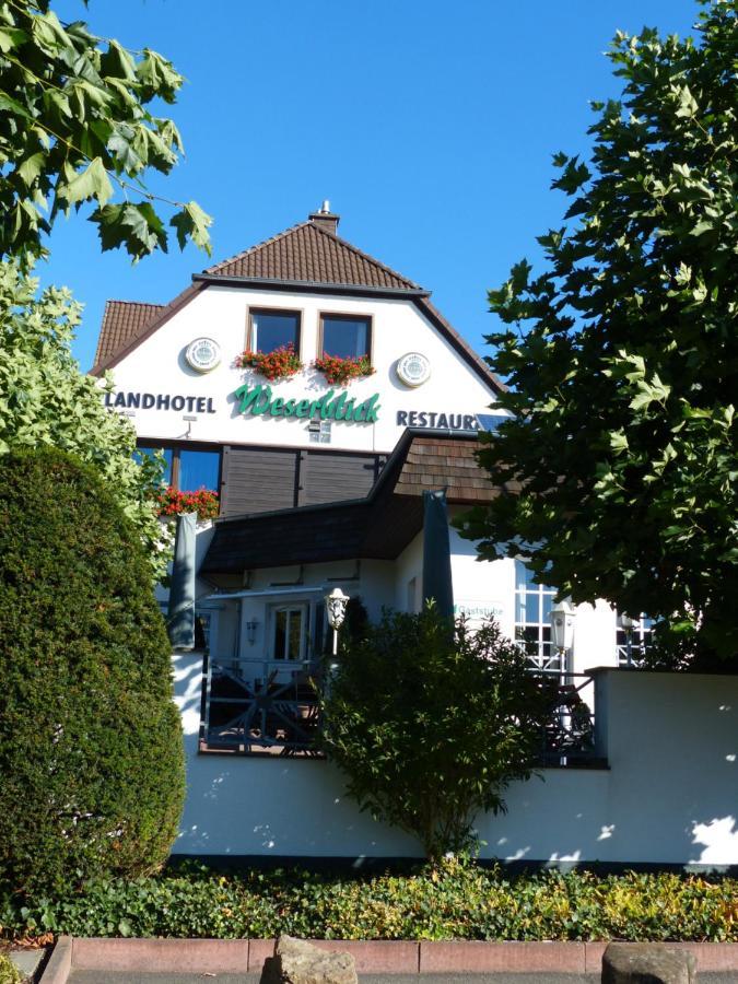 Landhotel Weserblick Beverungen Bagian luar foto